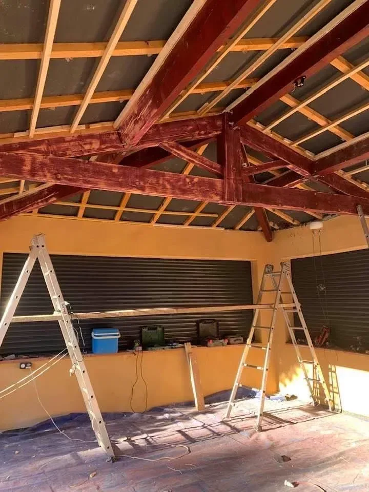 Toiture rénovée en tuiles à Frontignan